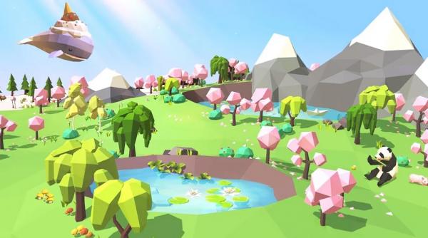 矿山沙漠绿洲Mine Desert Oasis
