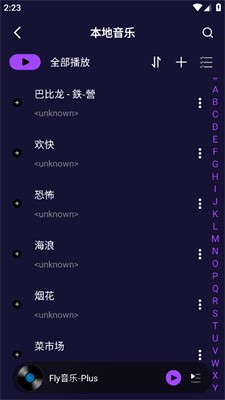 Fly音乐播放器软件
