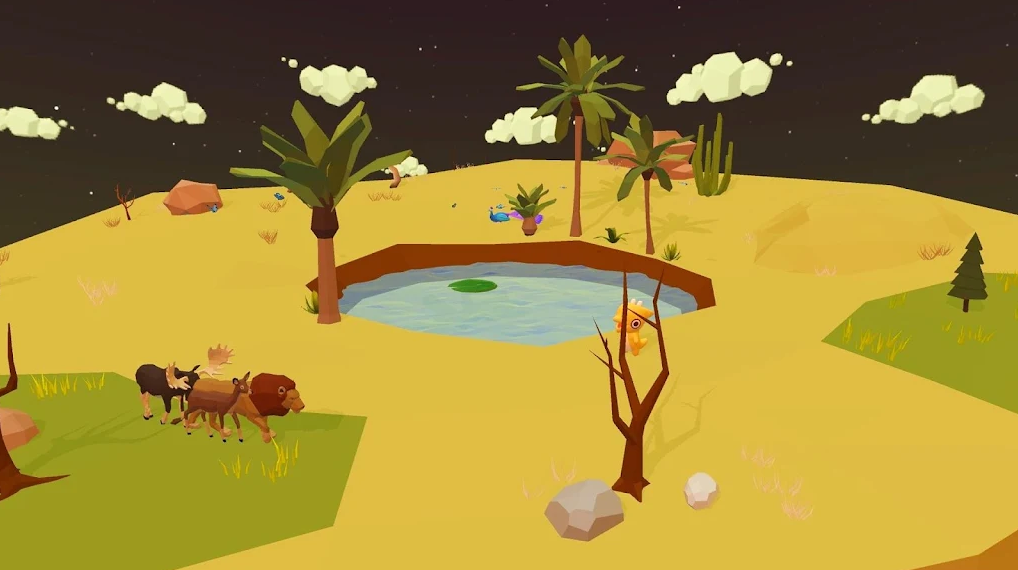 矿山沙漠绿洲Mine Desert Oasis