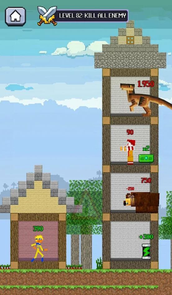 Craft Tower: Stick Hero Wars