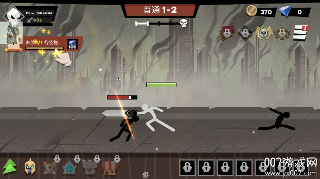 Stickman vs Monster: Idle Game