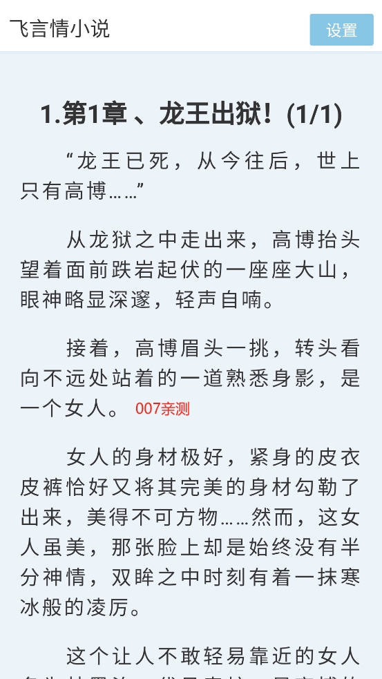 飞言情小说
