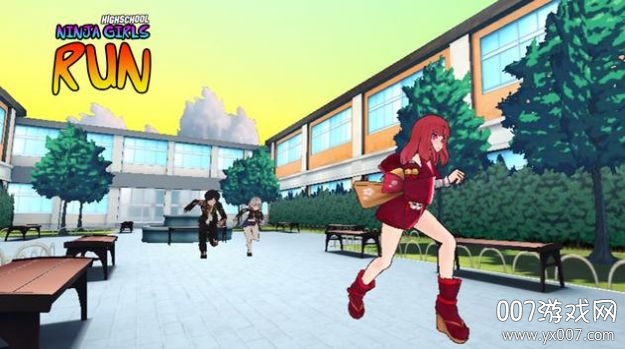 HighSchool Ninja Run(高中少女跑酷完美版)