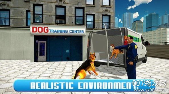 警犬运输卡车