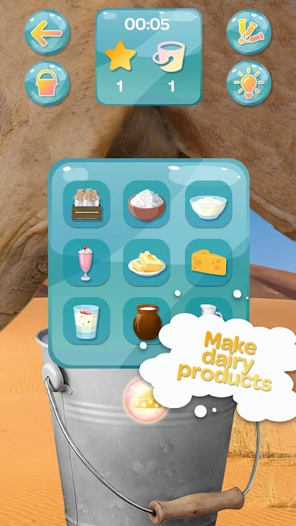 挤奶模拟器游戏手机版下载(Milking Cow Simulator)