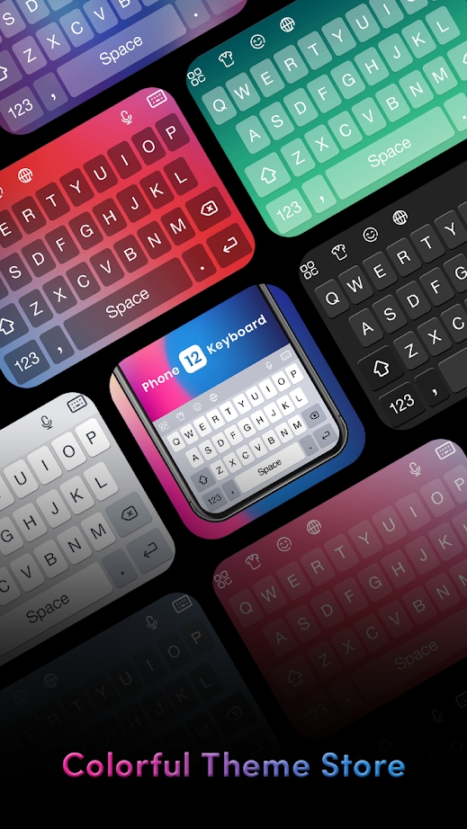 仿iphone键盘安卓版(Keyboard For iPhone 12)