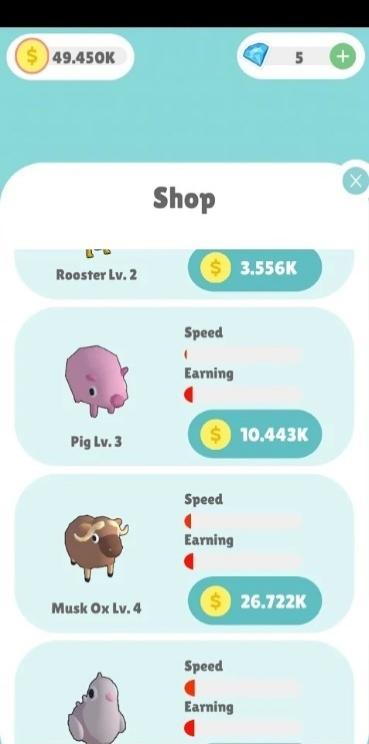 Cute Farm : Merge Tycoon