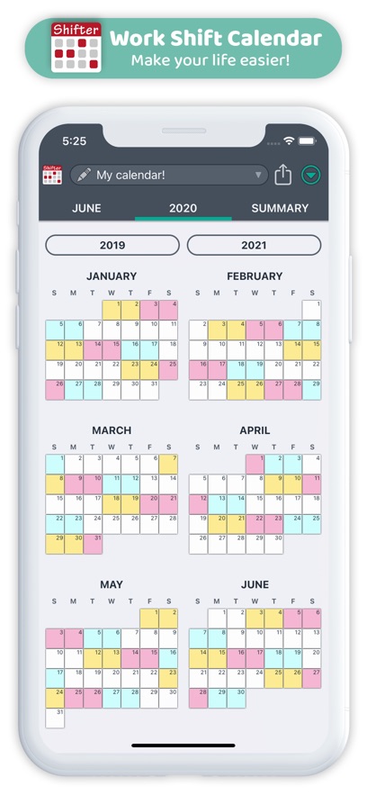 值班规划表Shifter手机版app下载