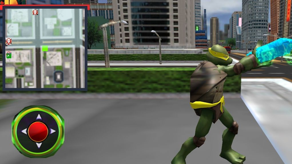 绿龟英雄之战游戏手机版下载(Flying Turtle Rope Hero Fight)