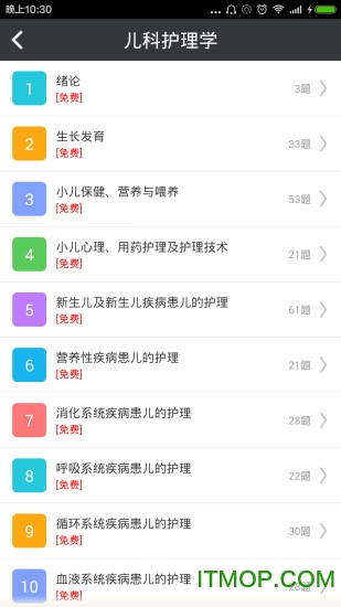 儿科护理总题库