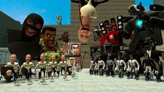 幕后的Nextbots沙盒游戏下载(Nextbots In Playground Mod)