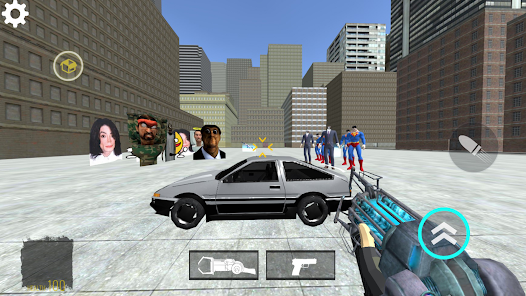 幕后的Nextbots沙盒游戏下载(Nextbots In Playground Mod)