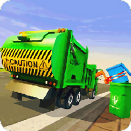 清理垃圾车微信小游戏(carbage. truck game)