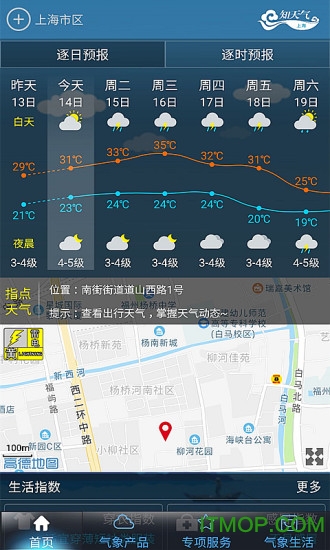 上海知天气