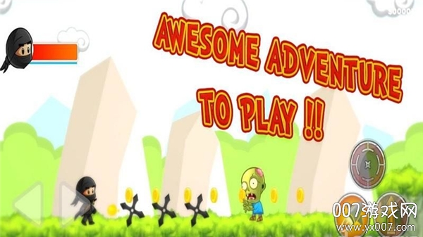 Super Ninja Warrior Adventures(超级忍者战士)