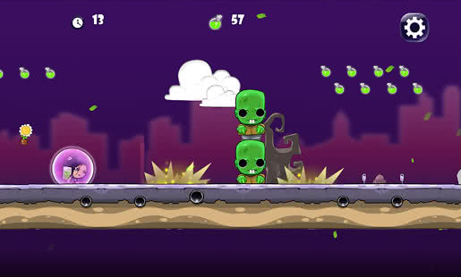 白毛少女大战僵尸中文版下载(Girl vs Zombie)
