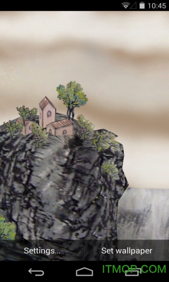 3D高山流水梦象壁纸 3D高山流水梦象壁纸