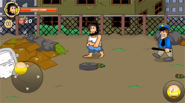 野蛮流浪汉手机版下载(Hobo Street Fighting)