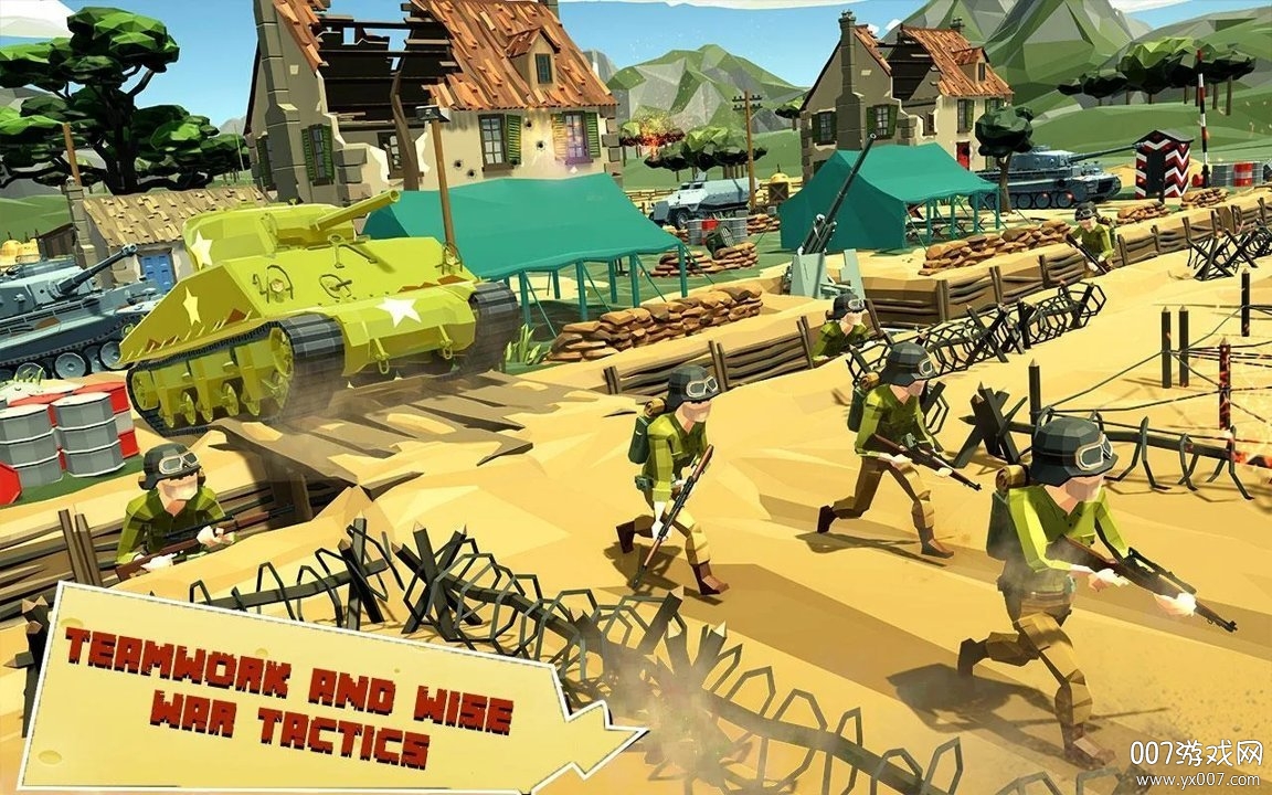 US Army Call of WW2 battleground World War Game(二战战场世界大战)
