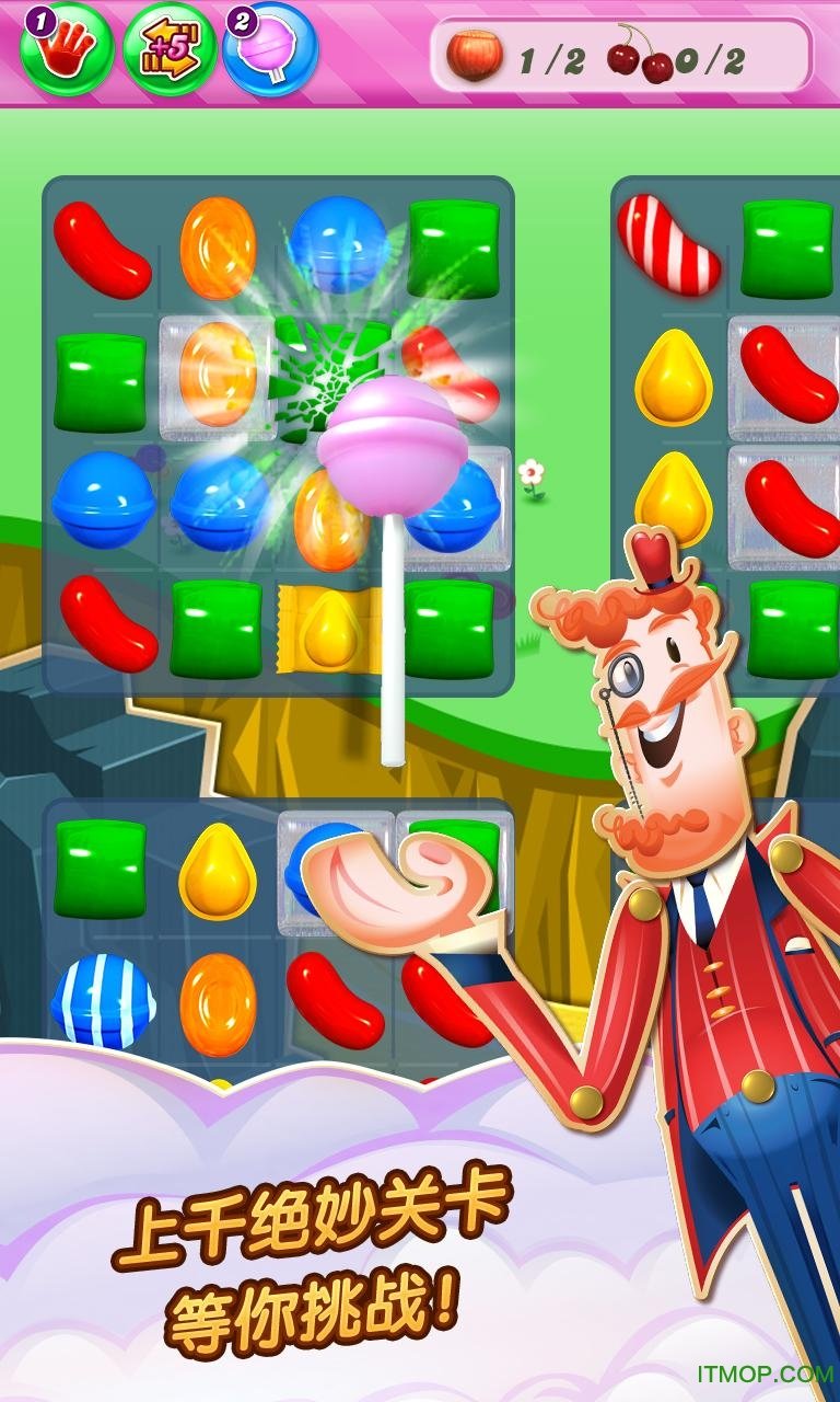 糖果粉碎传奇中文版(Candy Crush Saga)