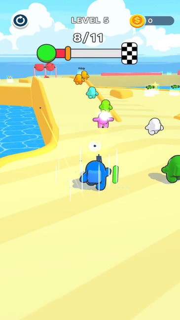 在我们之间射击