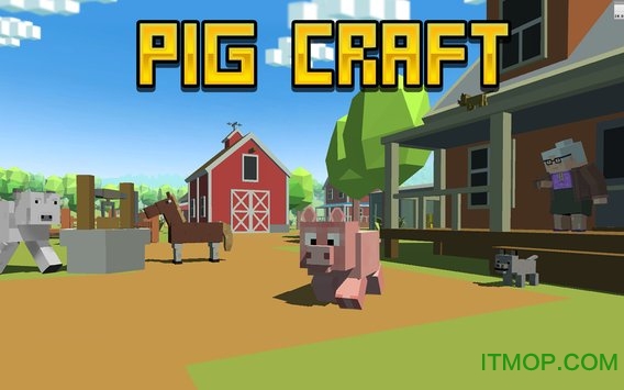 方块猪生存模拟器Blocky City Pig 方块猪生存模拟器Blocky City Pig
