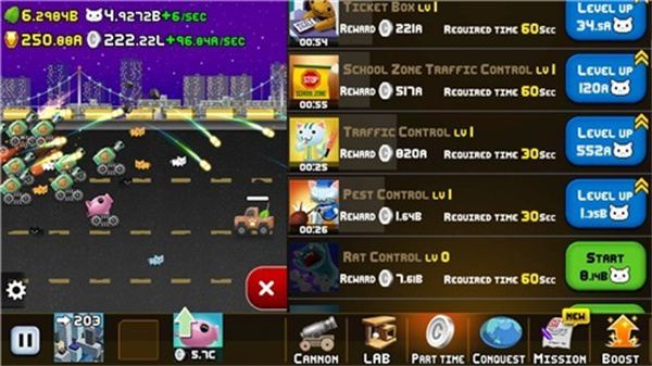 Idle Cat Cannon