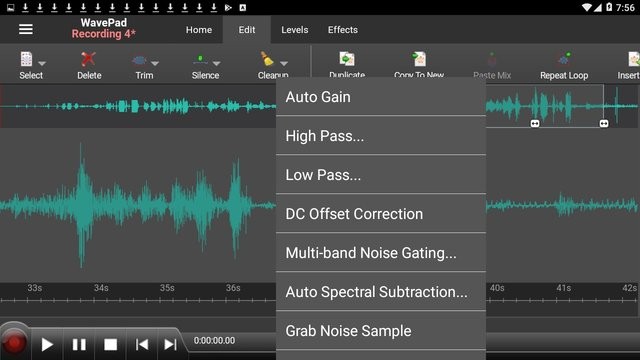 WavePad Free(音频编辑)