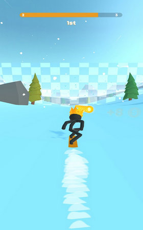 火柴人雪地赛 火柴人雪地赛