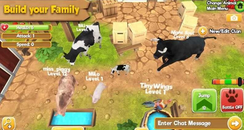 Farm Family Online: Animal Sim