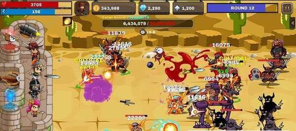 城堡防御迎战浪潮安卓版