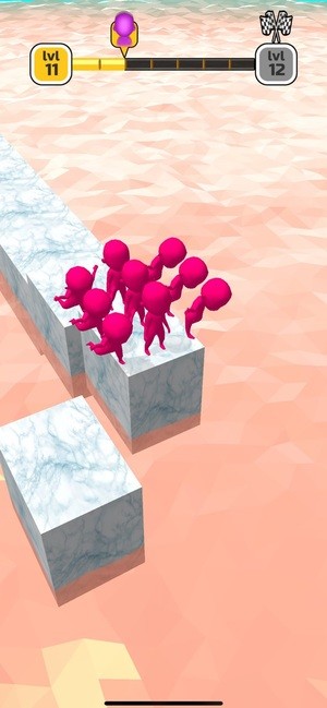 3d人群跳跃