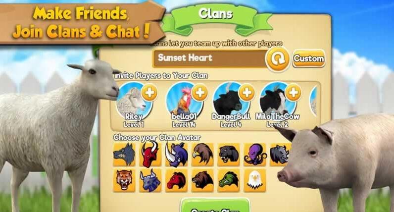 Farm Family Online: Animal Sim