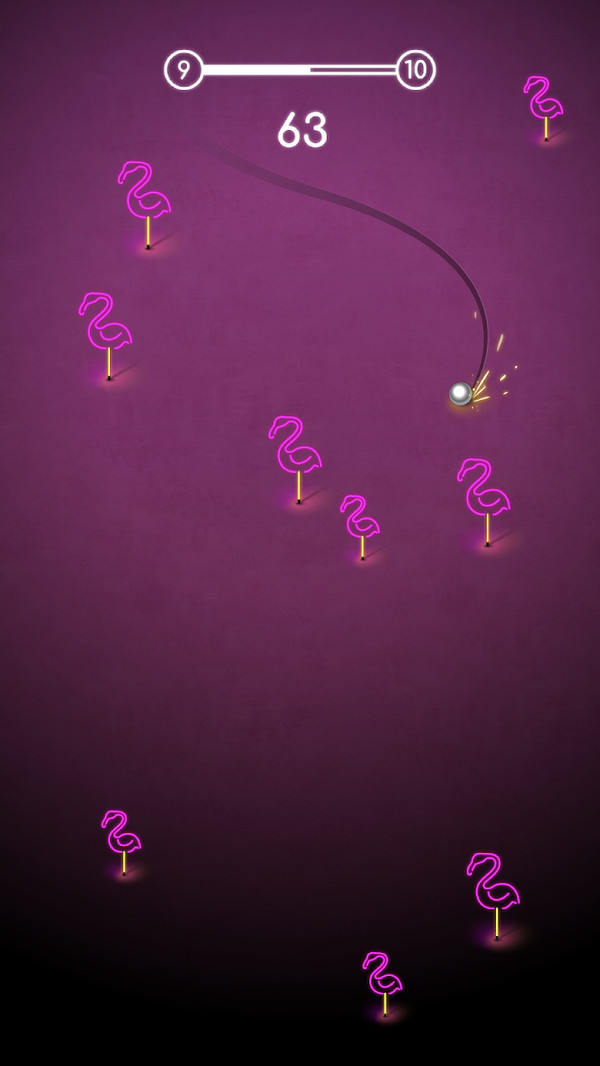 霓虹灯坡道障碍赛 霓虹灯坡道障碍赛