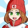 机でスキージャンプ