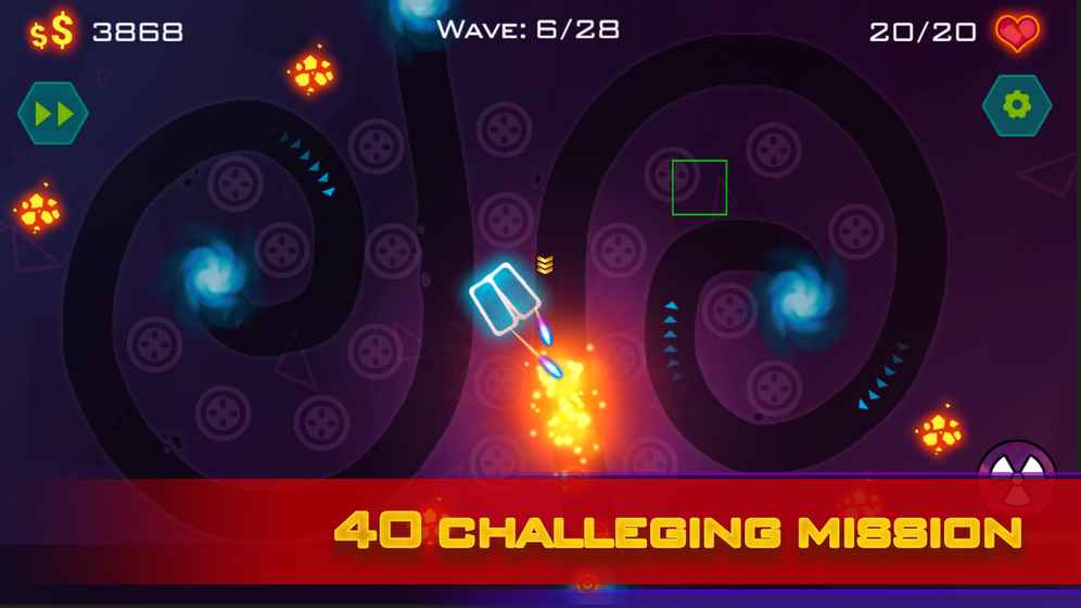 Tower Defense: Geometry War