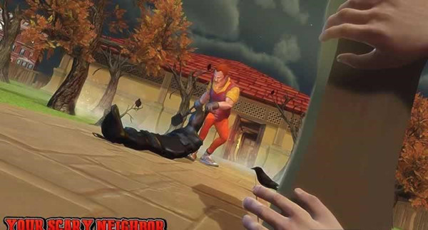 疯狂的邻居生存游戏