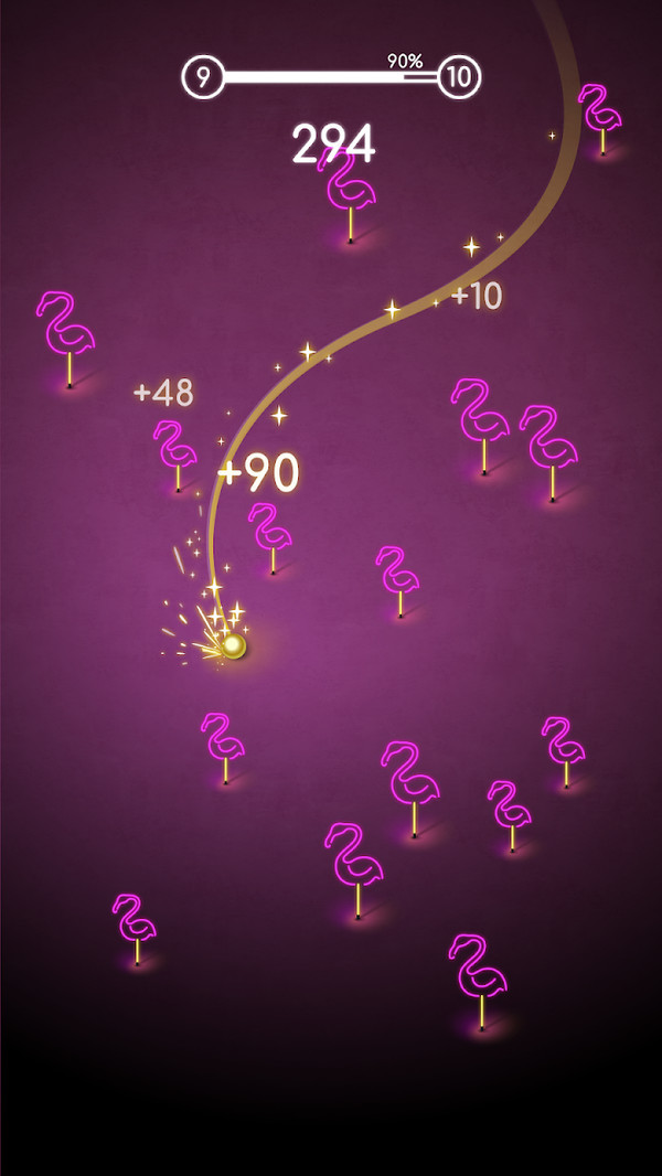 霓虹灯坡道障碍赛 霓虹灯坡道障碍赛