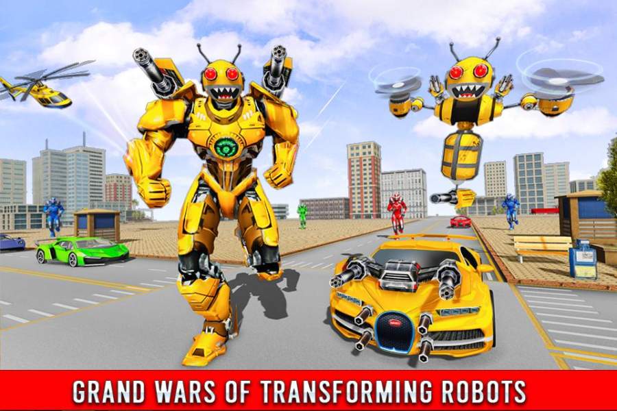 Bee Robot Transform 2020