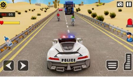 警车特技巨型坡道 警车特技巨型坡道