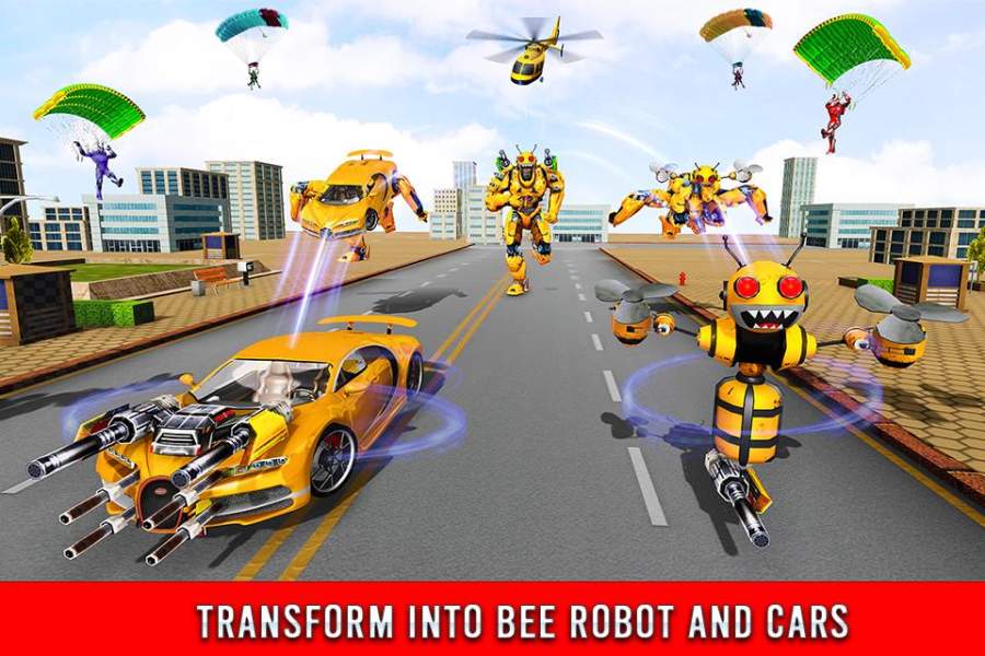 Bee Robot Transform 2020