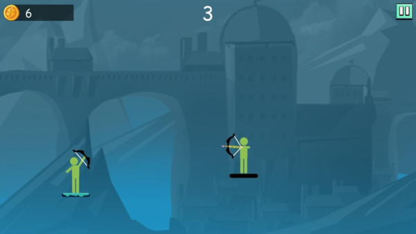 绿色火柴人之弓 绿色火柴人之弓