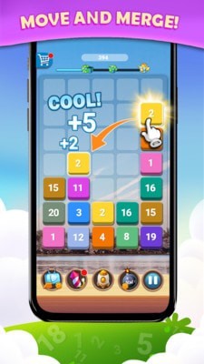 合并数字拼图 合并数字拼图