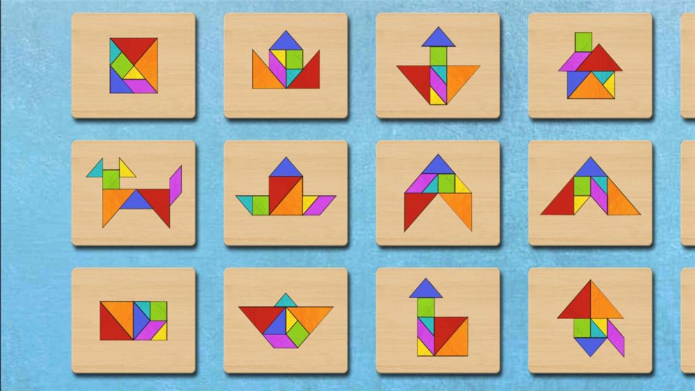 金属七巧板 金属七巧板