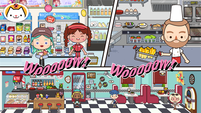 Installer Miga Town My World MOD