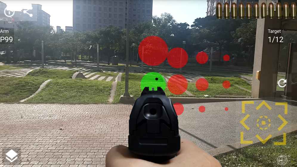 手枪实景射击 手枪实景射击