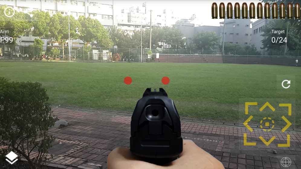 手枪实景射击 手枪实景射击