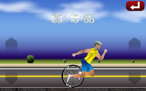 Unicycle Athlete