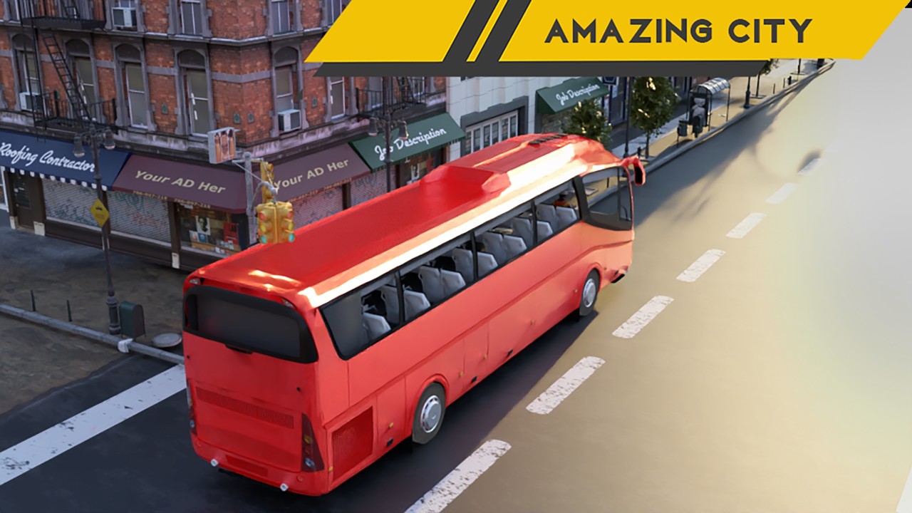 modern bus simulation 3d