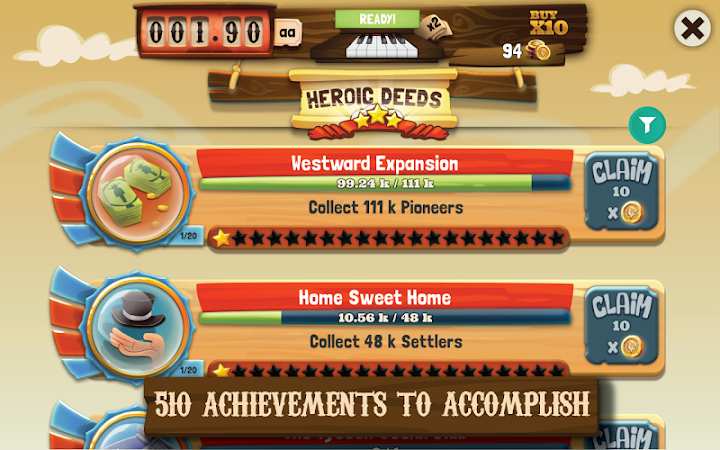 Wild West Saga: Business Tycoon